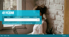 Desktop Screenshot of 411.com